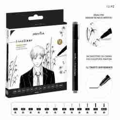 Pryma Fineliner Set 12pz