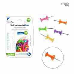 Pryma Spilli Cartografici Fluo 9x22mm 40pz Bl.