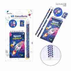 Pryma Kit Cancelleria 13.5x25.5cm 5pz Bl.