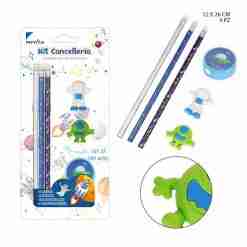 Pryma Kit Cancelleria 12x26cm 9pz Bl.