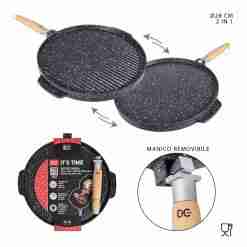 Dc Casa L/Its Time Bistecchiera 2in1 D28cm