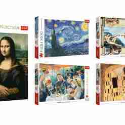 Trefl 1000pz 6ass. Collezione Arte