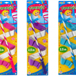 Nastro Ginnastica Artistica 2,5m C/Pom Pom 3col