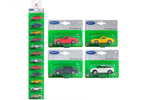 Welly 1:60 Auto D-Cast Licenza 12pz Cravatta