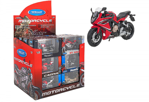 Welly Moto Strada 1:18 C/Licenza