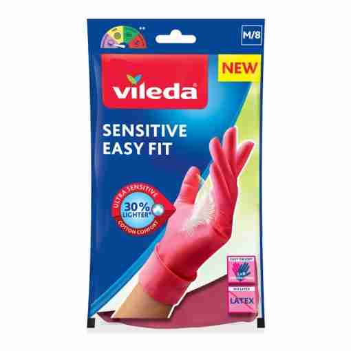 Vileda Guanti Sensitive Easy Fit M