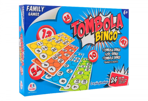 Gioco Tombola 24 Cartelle