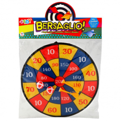 Bersaglio Di Stoffa 35cm C/2 Palline E 2 Freccette