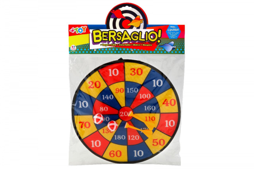 Bersaglio Di Stoffa 35cm C/2 Palline E 2 Freccette