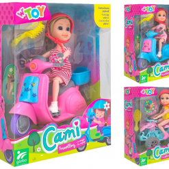 Bambolina C/Scooter/Quad 2 Assortiti