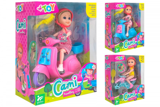 Bambolina C/Scooter/Quad 2 Assortiti