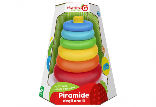 Piramide 6 Anelli Impilabile
