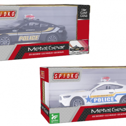 Auto Polizia A Retrocarica Die Cast 1:32 2 Ass
