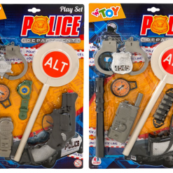 Set Polizia C/Pistola/Accessori