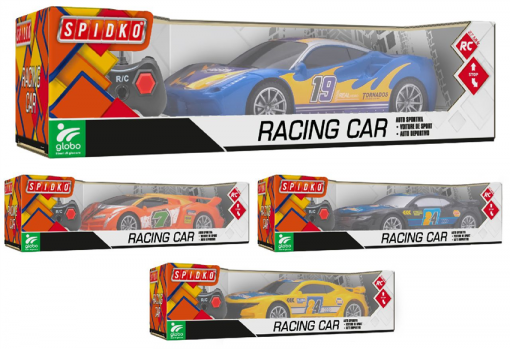R/C Auto Da Corsa Scala 1:22 3funz 27mhz