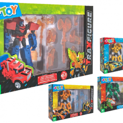 Traxfigure Robot->Veicoli 4 Ass