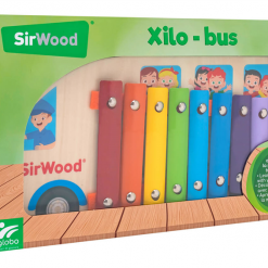 Xilofono Bus Scuola In Legno