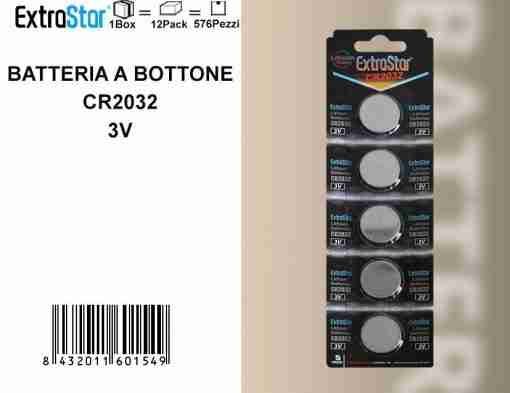 Pila A Bottone Cr2032 Prezzo Per 1 Unità