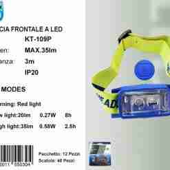 Torcia Frontale A Led