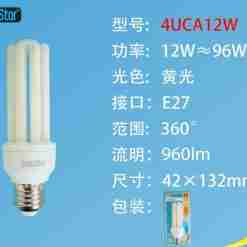 Lampadina A Led Opaca 4u E27 12w 960lm 3000k