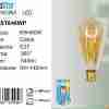Lampadina Led A Filamenti E27 6w 540lm 2200k
