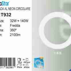Lampada Fluorescente Circolare 32w