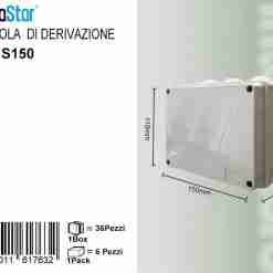 Scatola Di Derivazione 150*110*70mm