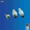 Connettore Cavo Tv M/M H/H Blister  2pz