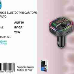 Bluetooth Vivavoce Per Auto 3a Pd20w