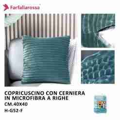 Copricuscino 1pz 40*40cm H-G52 Verde