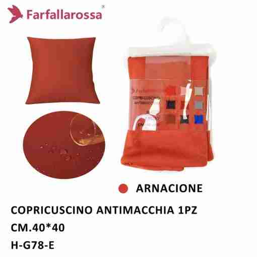 Copricuscino 40*40cm Arancione