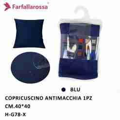 Copricuscino 40*40cm Azzurro