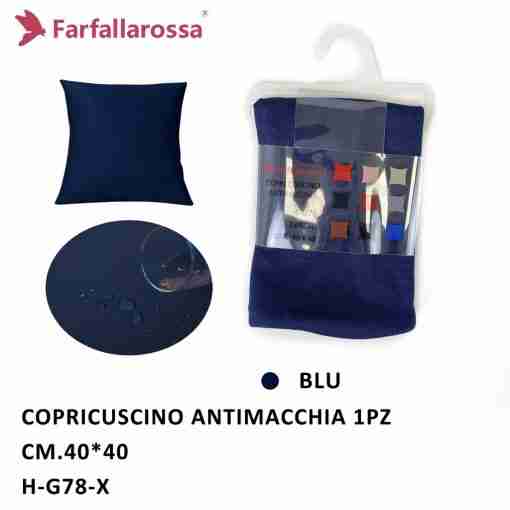 Copricuscino 40*40cm Azzurro