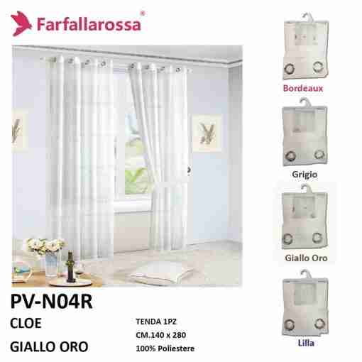 Tenda 140*280 Pv-N04-R Giallo /F-N206-R/