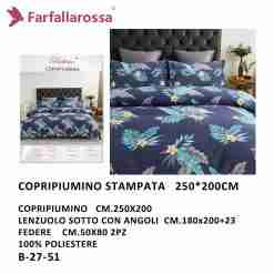 Farfallarossa Copripiumino 250*200cm B-27-51