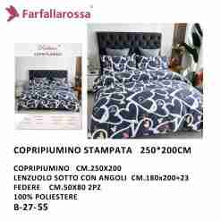 Farfallarossa Copripiumino 250*200cm B-27-55