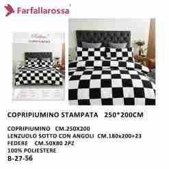 Farfallarossa Copripiumino 250*200cm B-27-56