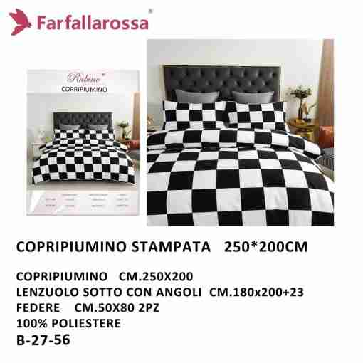 Farfallarossa Copripiumino 250*200cm B-27-56