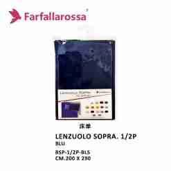 Farfallarossa Lenzuolo Sopra 1-1/2p Blu Navy