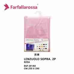 Farfallarossa Lenzuolo Sopra 2p Rosa