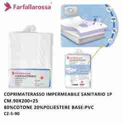 Farfallarossa Coprimaterasso Sanitario 1p Cm.90x200
