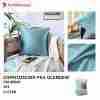 Farfallarossa Copricuscino 1pz 40*40cm H-G76g Blu Chiaro