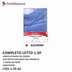 Farfallarossa Completo Letto 1.5P Colori Assortiti