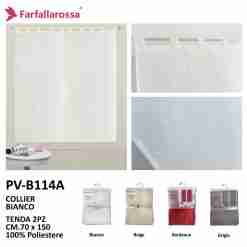 Farfallarossa Tendine 70*150 Pv-B114-A Bianco /F-B38-A/