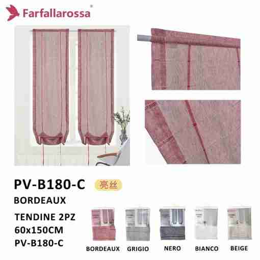 Farfallarossa Tendine 140*280 Pv-B180-C