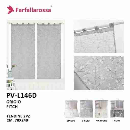 Farfallarossa Tendine 70*240 Pv-L146-D Grigio