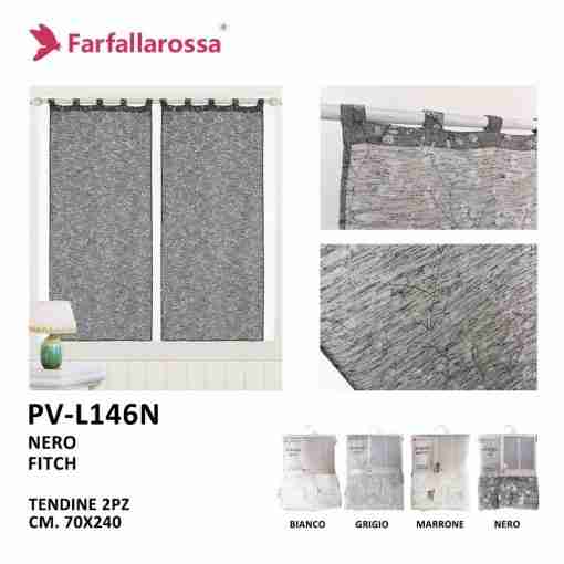 Farfallarossa Tendine 70*240 Pv-L146-N Nero
