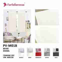 Farfallarossa Tendine Doppia 60*120cm Pv-M01-B Beige