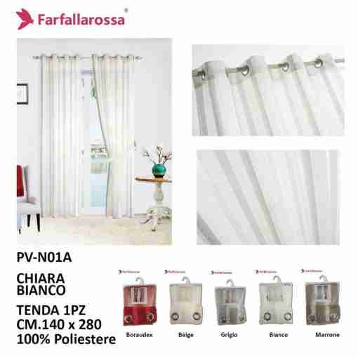 Farfallarossa Tenda 140*280 Pv-N01-A Bianco /F-N202-A/