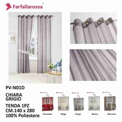 Farfallarossa Tenda 140*280 Pv-N01-D Grigio /F-N202-D/
